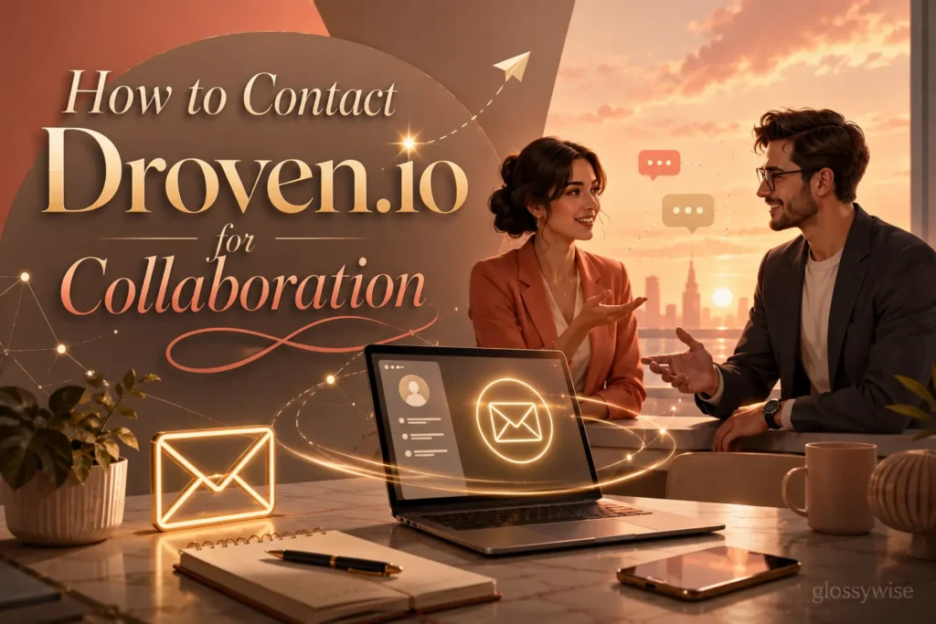how to contact droven.io for collaboration