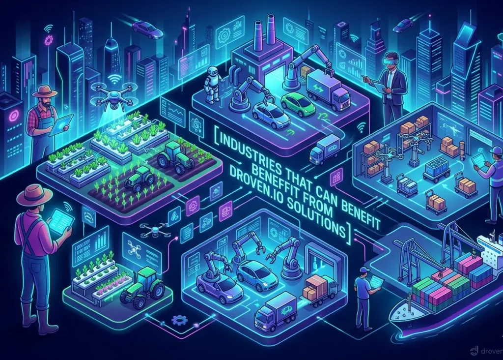 industries that can benefit from droven.io solutions