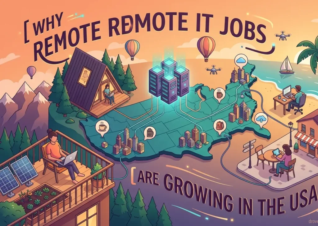 why remote it jobs are growing in the usa