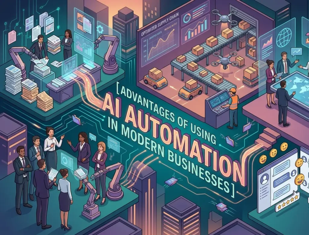 advantages of using ai automation in modern businesses