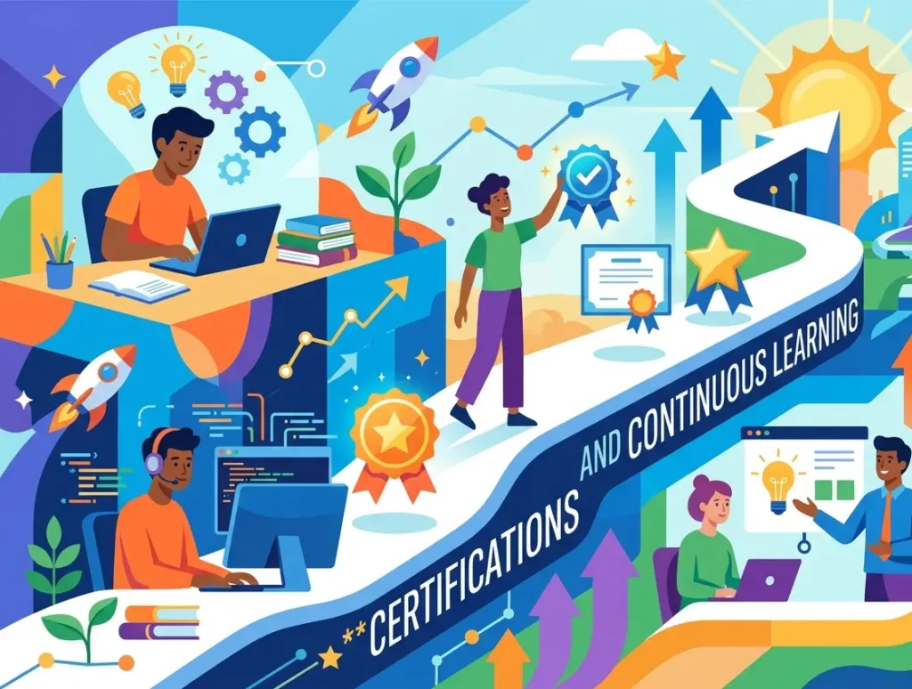 certifications and continuous learning