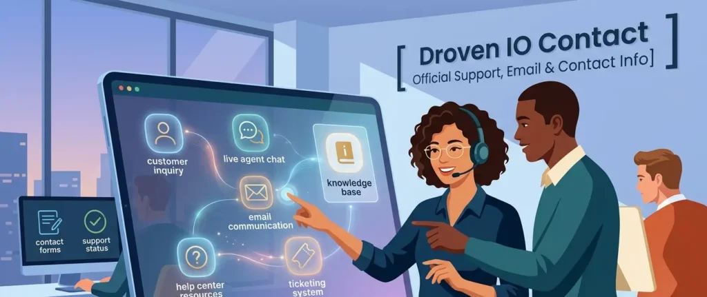 drovenio contact official support, email & contact info