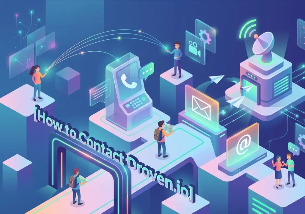 how to contact droven.io