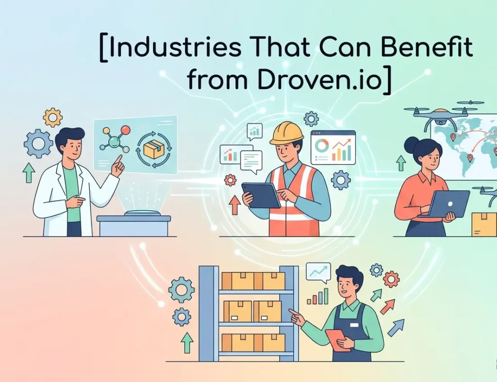 industries that can benefit from droven.io