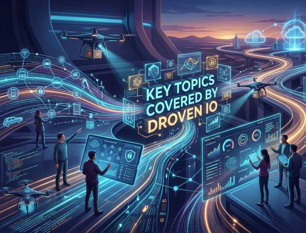 key topics covered by droven io