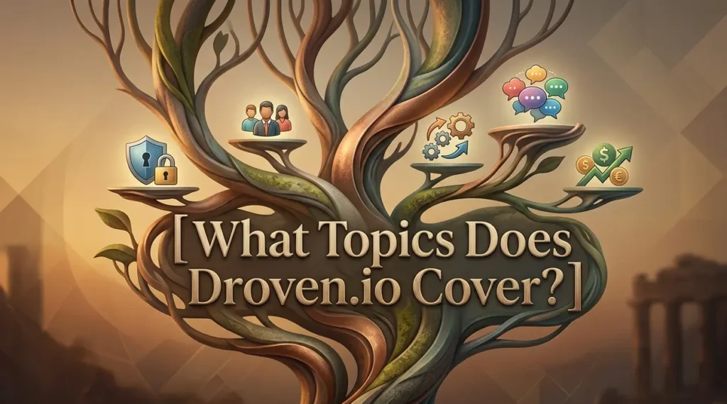 what topics does droven.io cover