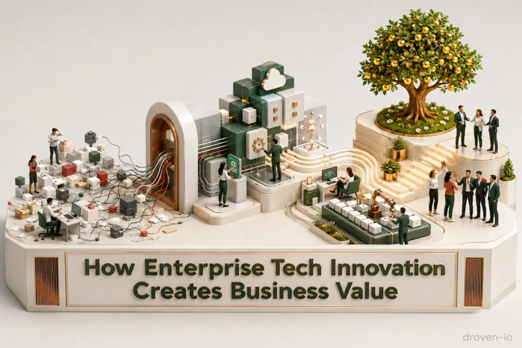 how enterprise tech innovation creates business value