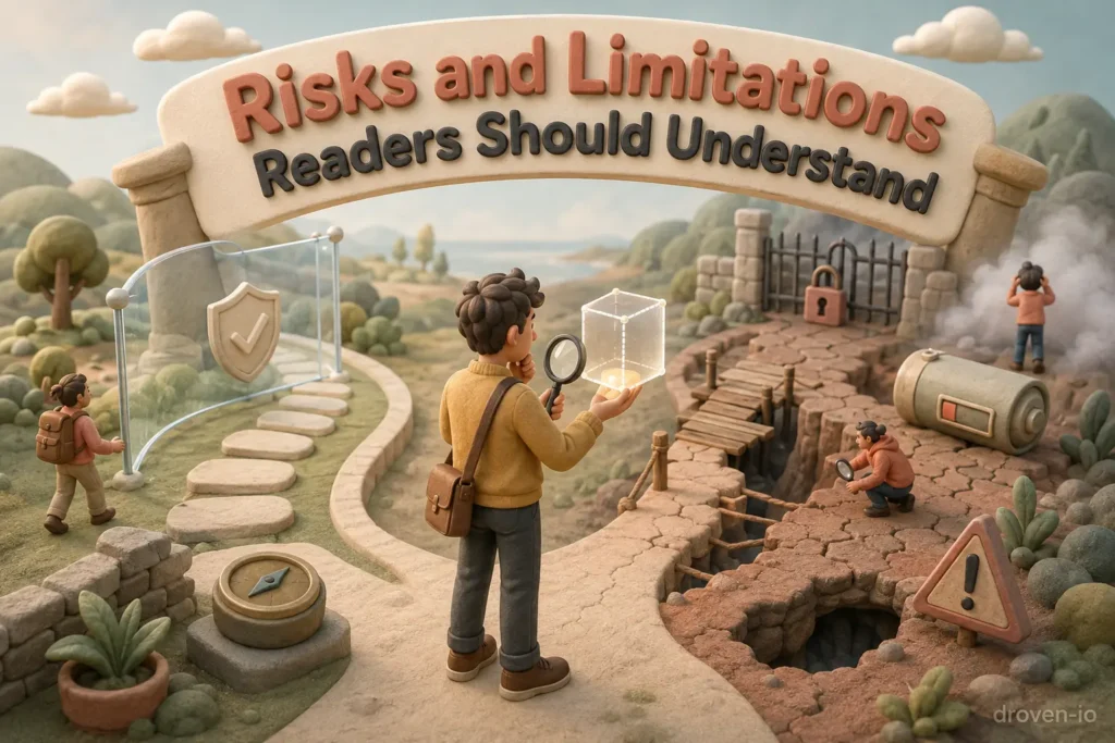 risks and limitations readers should understand