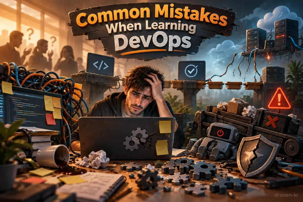 common mistakes when learning devops